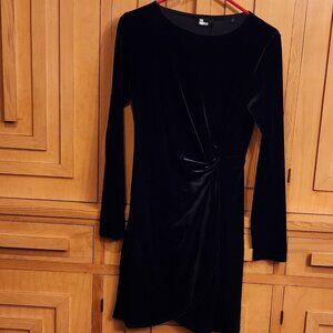 NWT GORGEOUS Kooples little black velvet dress